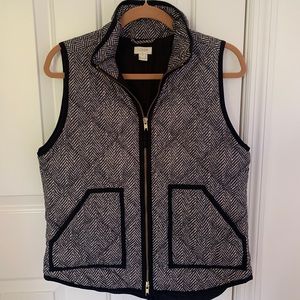 J Crew Herringbone Women’s Vest | Size M